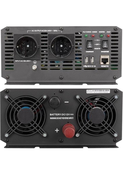 Orbus TSI1000W 12 Volt 1000 Watt Tam Sinüs Şarjlı Inverter modelleri