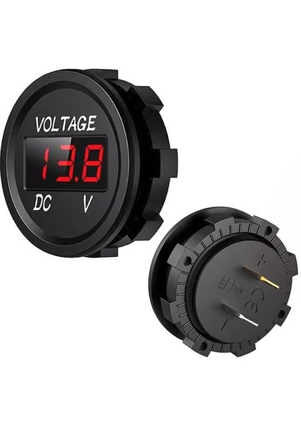 Powermaster IC-230D Pano Tip Voltmetre 28MM 6-32 Volt