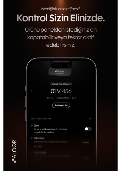 Gündoğumu Turuncusu Qr, Yeni Nesil Dijital Araç Numaratörü, Akıllı QR Kodlu Park Etiketi, Numara Gizleme ve Araç İletişim Sistemi fırsatları