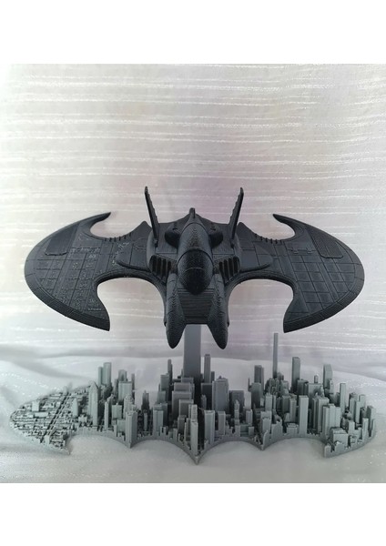 3D Batman-Batwing-Gotham-Fanart