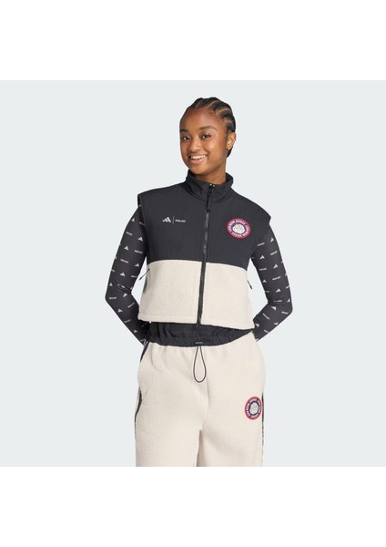 Kadın Bej Yelek Gilet JM1105