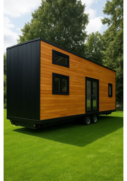 Belgeli Özel Büyük Mutfaklı Tiny House - 9m