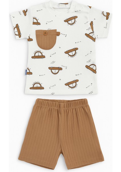 Littlecar Şort Tişört 2'li Takım