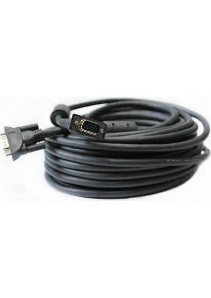 5 Metre 5m VGA Kablosu Ekran LCD Monitör Projeksiyon Görüntü Bağlantı Kablosu Çift Filtreli Cabble modelleri