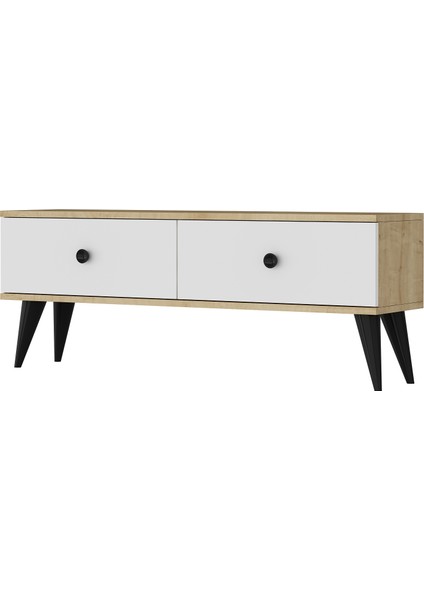 TSA1202DB - Mona Tv Stand 120CM Safirmeşe- Beyaz