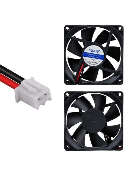 IC-216 Fırçasız Dc Fan 80X80X25MM 12VOLT 2pin
