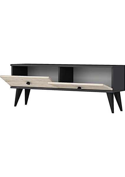 TSA1202AT - Mona Tv Stand 120CM Antrasit-Traverten modelleri