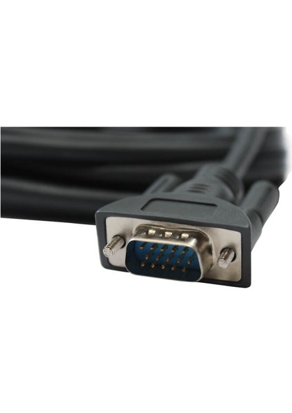 15 Metre 15M VGA Kablosu Ekran LCD Monitör Projeksiyon Görüntü Bağlantı Kablosu Çift Filtreli Cabble indirimleri
