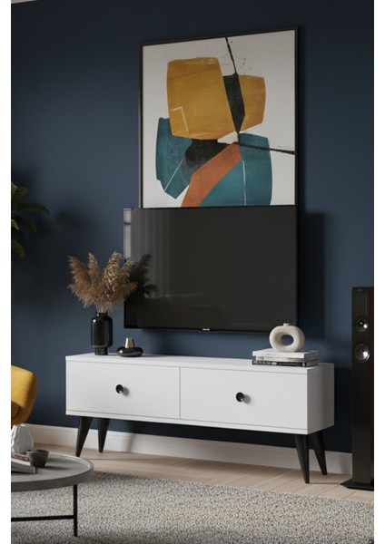 TSA1202B - Mona Tv Stand 120CM Beyaz fiyatları