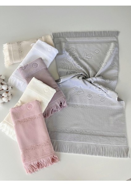 Mysoft Etamin ve Kanaviçe Işlemelik Havlu - Kapiçino - 50*90 fiyatları