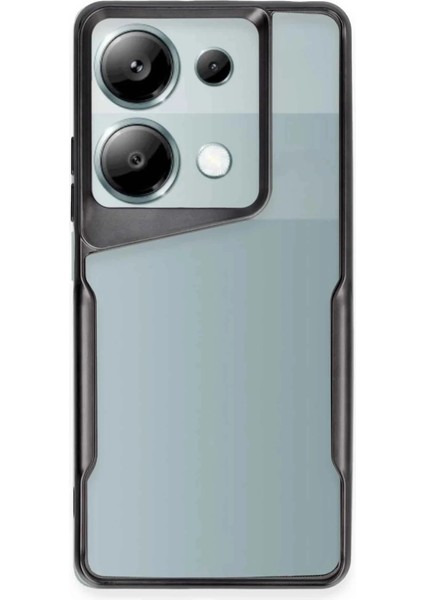 Xiaomi Redmi Note 13 Pro 4g Kılıf Boyi Silikon Kapak - SIYAH-(5796)
