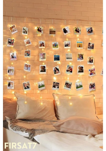 Perde LED Işık 3x3 Metre 220V Fişli Iç ve Dış Mekan Ortam Ambiyans Süs ve Dekor LED Işık