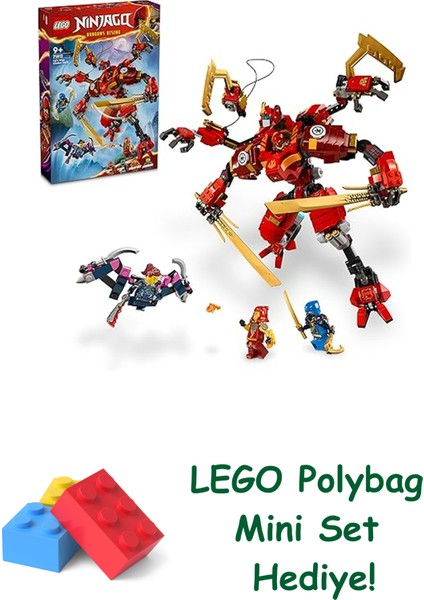 Nınjago Kai’nin Ninja Tırmanma Robotu 71812 + Polybag
