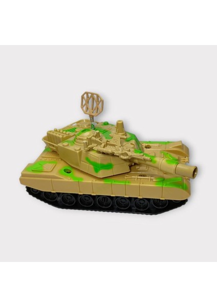 Sürtmeli Tank 15 cm - Açık Yeşil