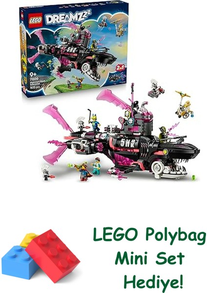 Dreamzzz Kabus Köpek Balığı Denizaltısı 71500 + Polybag