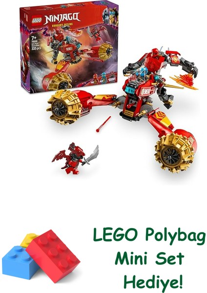 Nınjago Kai’nin Robot Fırtına Aracı 71830 + Polybag