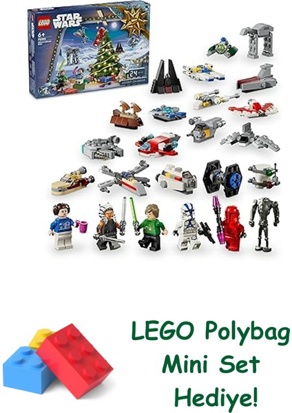 Star Wars 2024 Yılbaşı Takvimi 75395 + Polybag