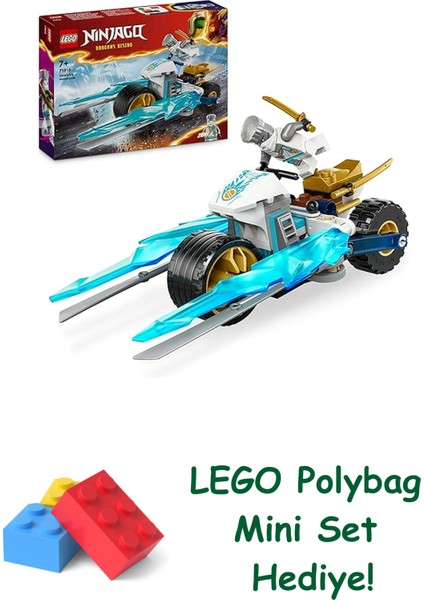 Ninjago 71816 Zane's Ice Motorcycle + Polybag