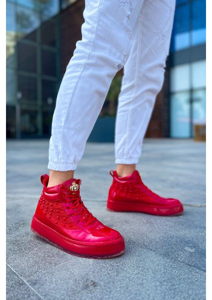 Majesty Premium Erkek Bot Kırmızı