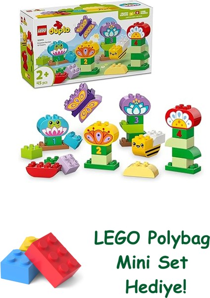 Duplo Town Yaratıcı Bahçe ve Çiçekler 10444 + Polybag