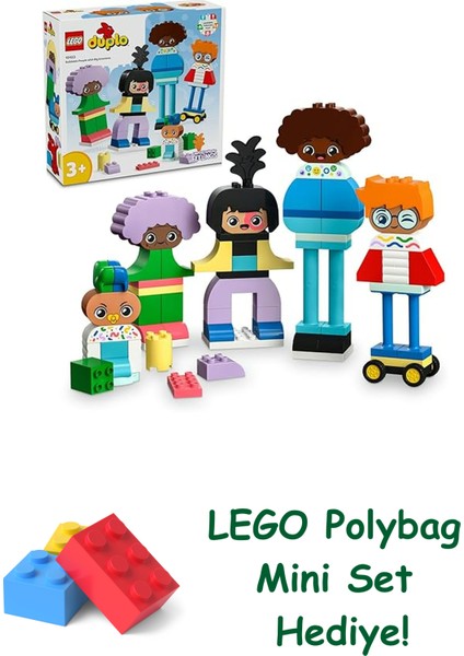 Duplo Kasabası Inşa Edilebilen Duygulu Insanlar 10423 + Polybag