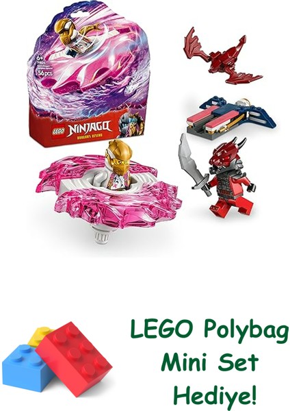 Nınjago Sora’nın Ejderha Spinjitzu Topacı 71824 + Polybag