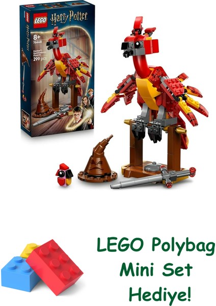 Harry Potter Fawkes: Dumbledore’un Anka Kuşu 76448 + Polybag