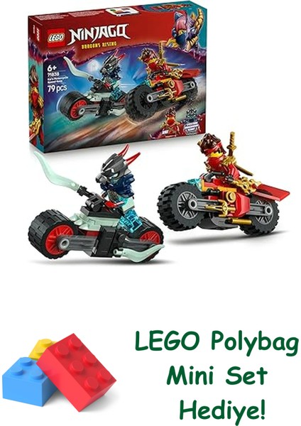 Nınjago Kai’nin Motosiklet Hız Yarışı 71838 + Polybag