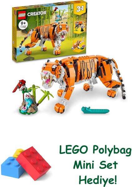 ® Creator 3’ü 1 Arada Muhteşem Kaplan 31129 + Polybag