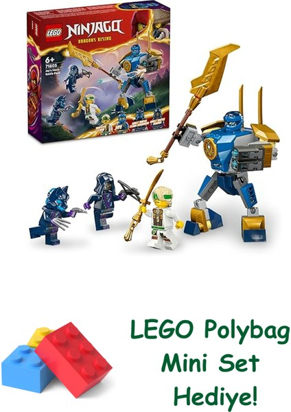 Nınjago Jay’in Robotu Savaş Paketi 71805 + Polybag