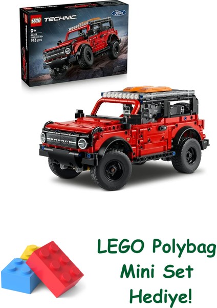 Technic Ford Bronco Suv 42213 + Polybag