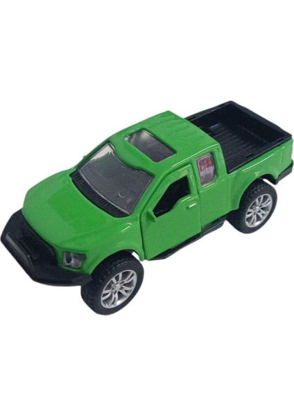 Çek Bırak Metal Arazi Aracı 13 cm - Yeşil