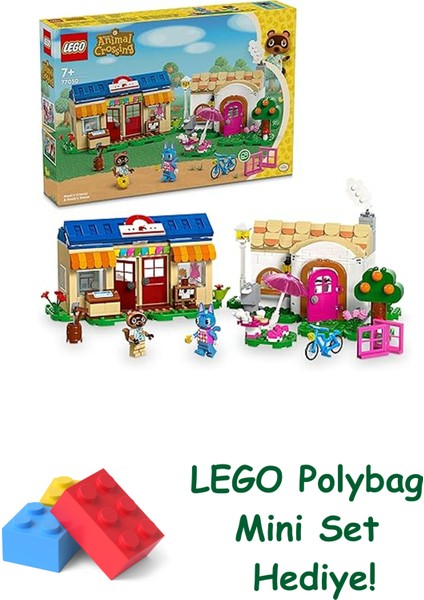 Animal Crossing Nook’s Cranny ve Rosie Evi 77050 + Polybag