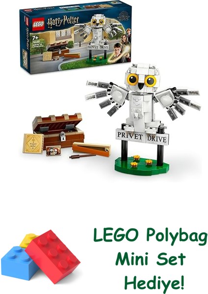 Harry Potter Hedwig, Privet Drive 4 Numara’da 76425 + Polybag