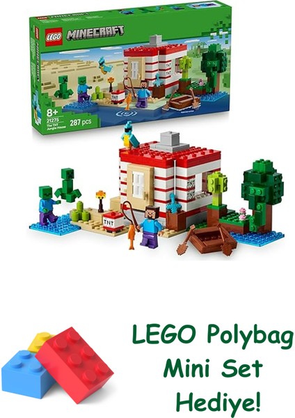 Minecraft Tnt Büyük Orman Evi 21275 + Polybag