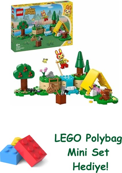 Animal Crossing Bunnie Açık Hava Aktivitelerinde 77047 + Polybag