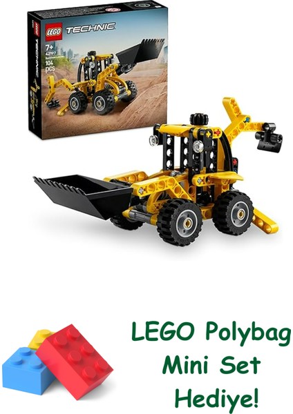 Technic Kazıcı Yükleyici 42197 + Polybag