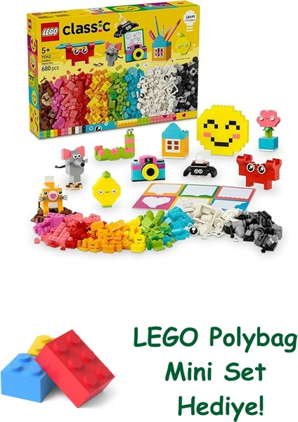 Classic Yaratıcı Mutlu Kutu 11042 + Polybag