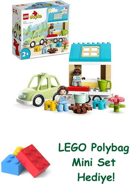 Duplo Kasabası Tekerlekli Aile Evi 10986 + Polybag