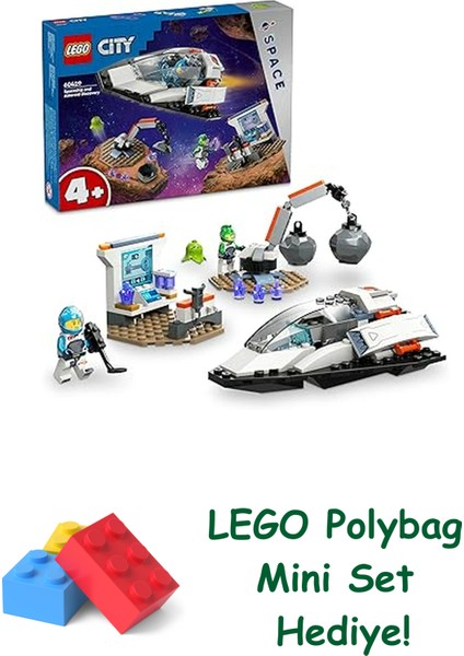 City Uzay Gemisi ve Asteroit Keşfi 60429 + Polybag