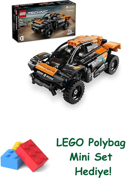 Technic Neom Mclaren Extreme E Race Car 42166 + Polybag