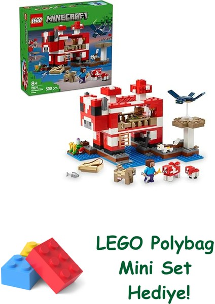Minecraft Mooshroom Evi 21270 + Polybag