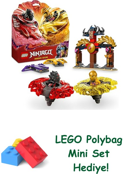 Nınjago Ejderha Spinjitzu Savaş Paketi 71826 + Polybag