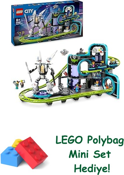 City Robot Dünyası Hız Treni Parkı 60421 + Polybag
