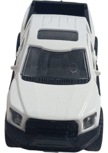 Çek Bırak Metal Arazi Aracı 13 cm - Beyaz fiyatları