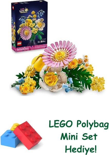 Botanicals Küçük Sarı Buket 10347 + Polybag