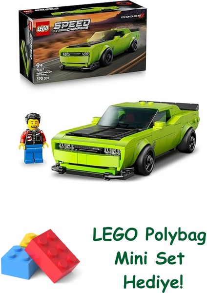 Speed Champions Dodge Challenger Srt Hellcat 77237 + Polybag