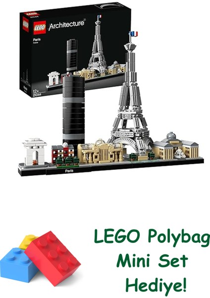 Architecture Şehir Yapıları Koleksiyonu Paris 21044 + Polybag