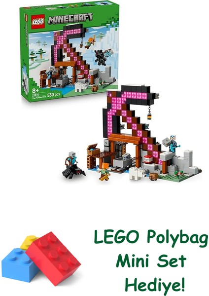 Minecraft Kazma Madeni 21277 + Polybag