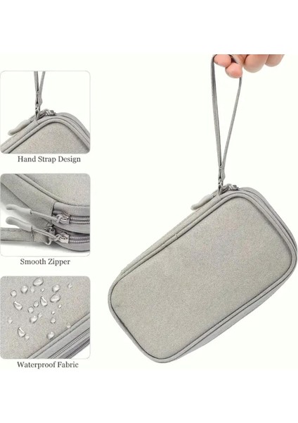 3 Katlı Dijital Aksesuar ve Kablo Düzenleyici Taşınabilir El Çantası fırsatları